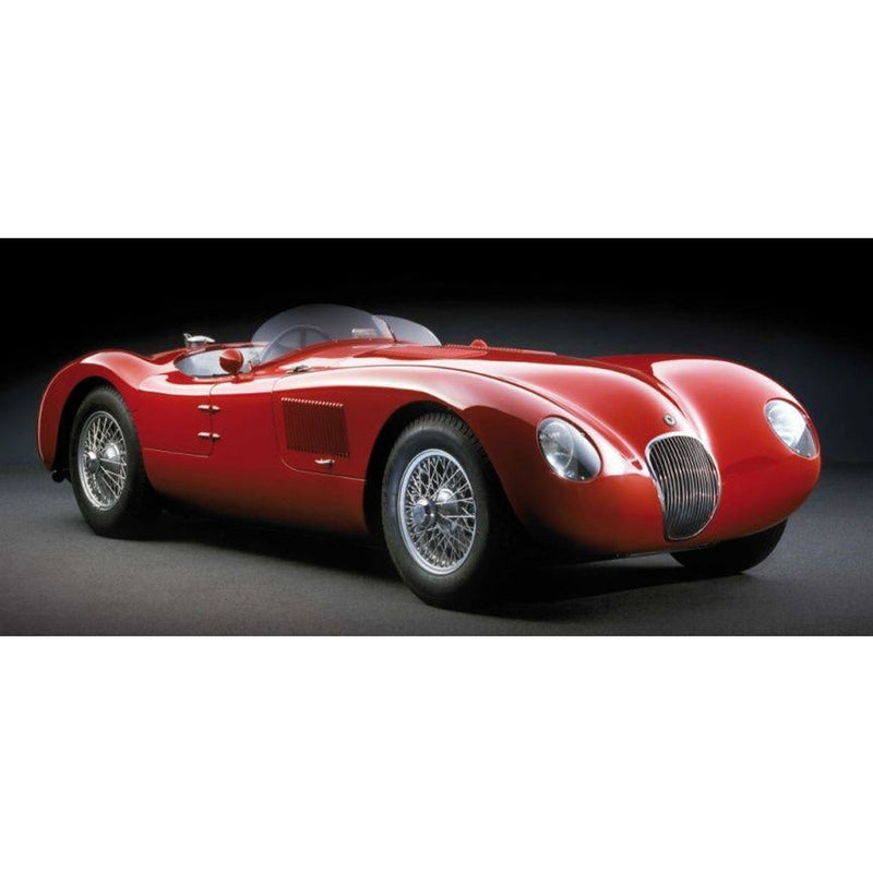 Jaguar C-Type (red) Actual Condition Christian Jenny Ltd Edn 1000 Pieces - 1:18