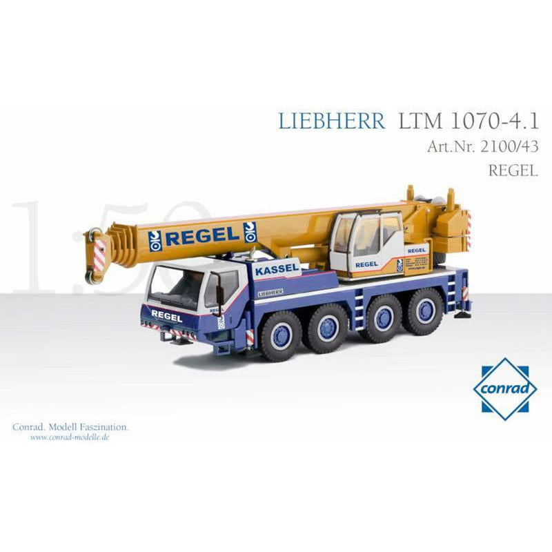 Liebherr LTM 1070-4.1 Mobile Crane 'Regel' - 1:50