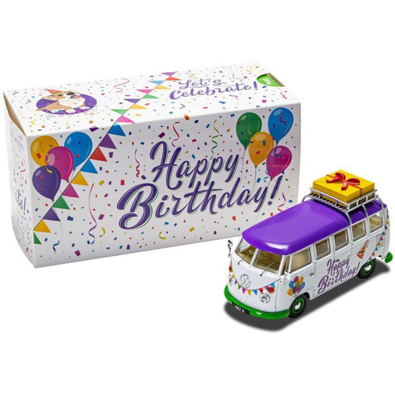Volkswagen Campervan 'Happy Birthday' - 1:43
