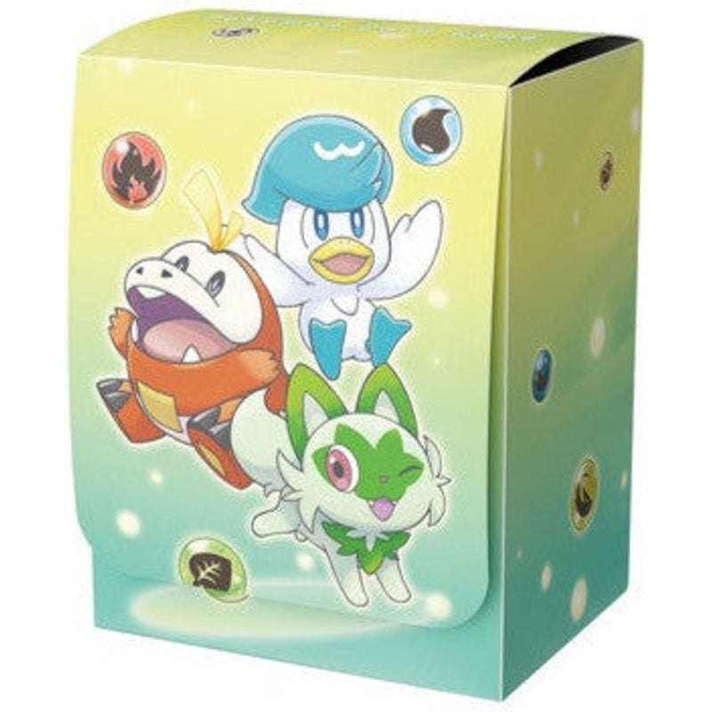 Deck Case Sprigatito, Fuecoco, and Quaxly Pokemon - 7.5 × 6.3 × 9.8 cm