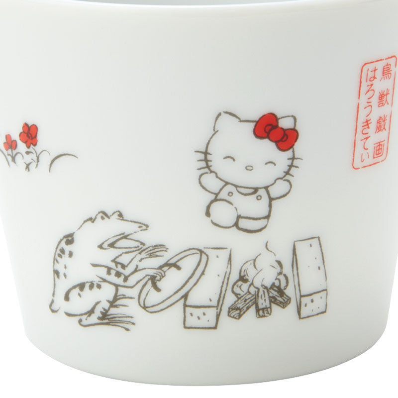 Dessert Cup Bonfire Sanrio Choju Giga X Hello Kitty