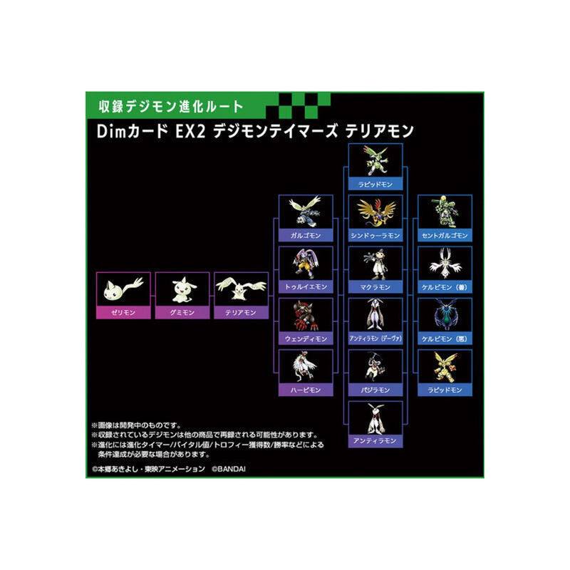 Dim Card EX2 Terriermon Digimon