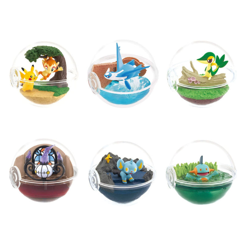 Figures Box Terrarium Collection Pokemon 12 - 10 × 7 × 7 cm - 1 at random