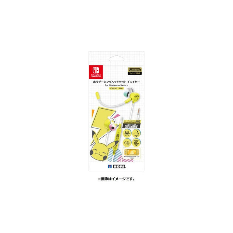 Gaming Headset Intra Pikachu POP HORI Pokemon