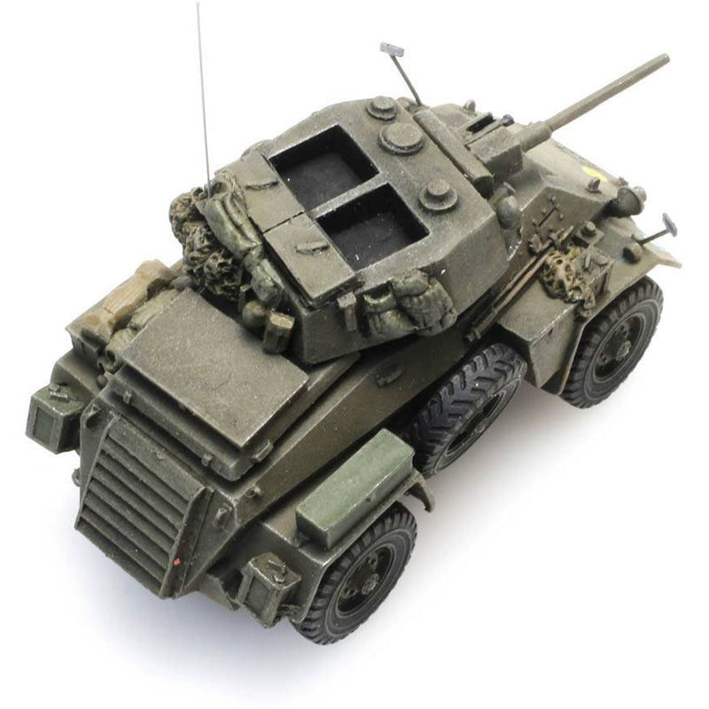 UK Humber Armoured Car MK IV 37MM 1:87 Ready-Made Painted - H0