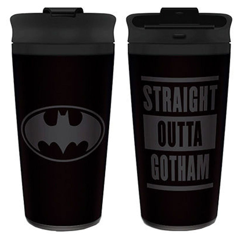 DC Comics Batman Straight Outta Gotham Travel Mug