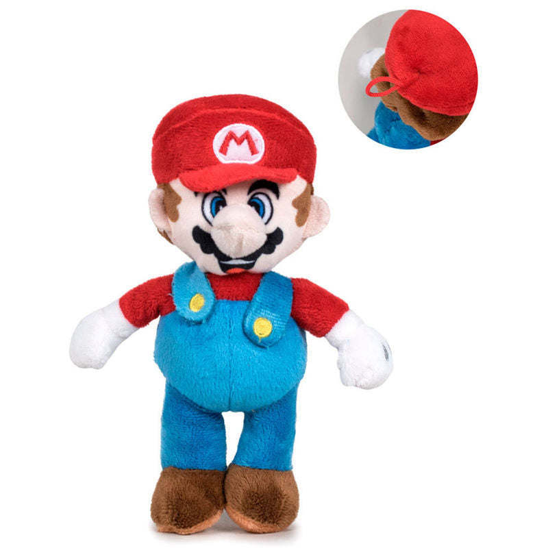 Nintendo Super Mario Bros Mario Soft Plush Toy - 18 CM