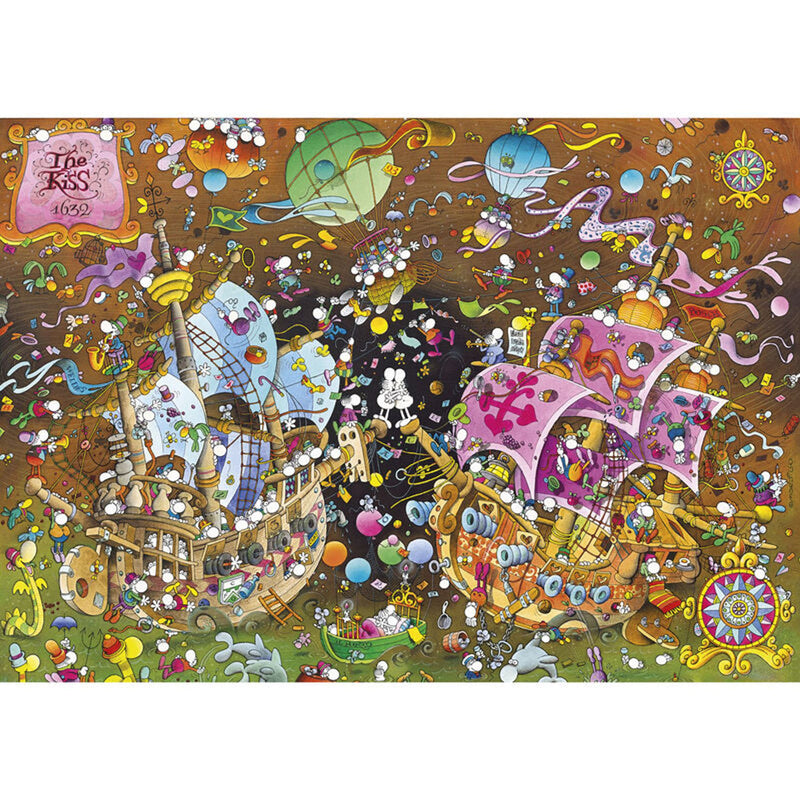Mordillo The Kiss High Quality Puzzle Of 6000 Pieces