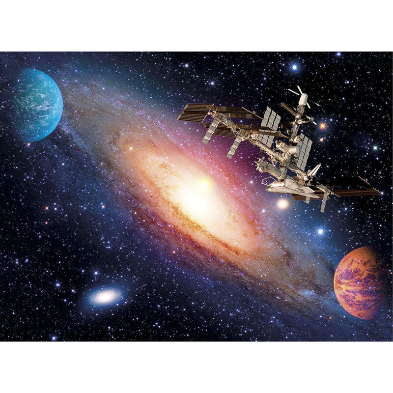 International Space Station High Quality Puzzle Of 500 Pieces - 34.4 x 25.4 x 4.6 CM