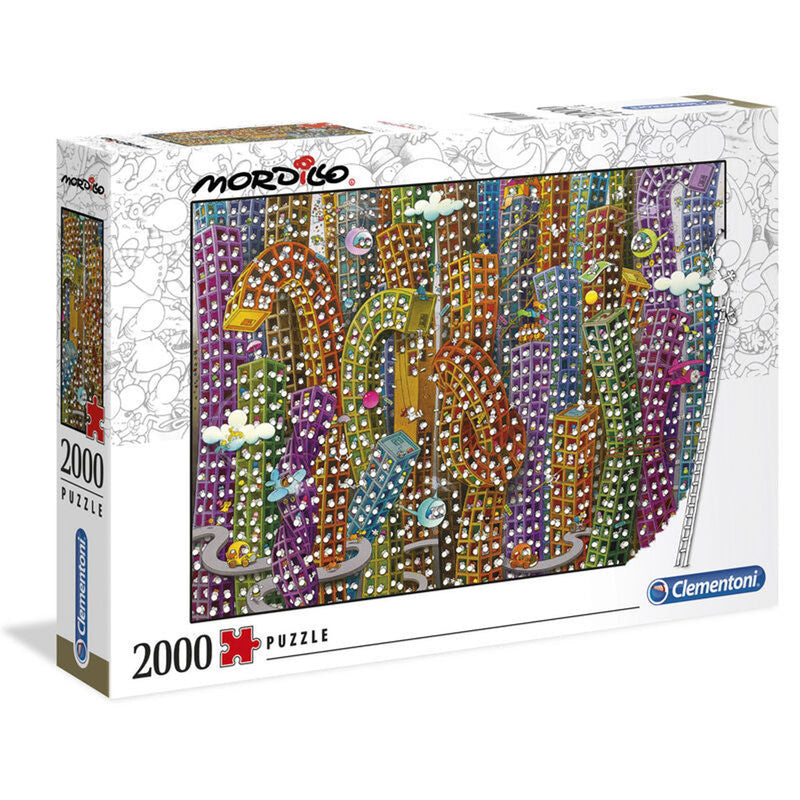 Mordillo The Jungle High Quality Puzzle Of 2000 Pieces