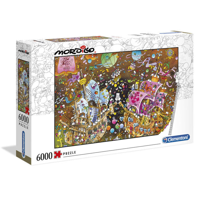 Mordillo The Kiss High Quality Puzzle Of 6000 Pieces