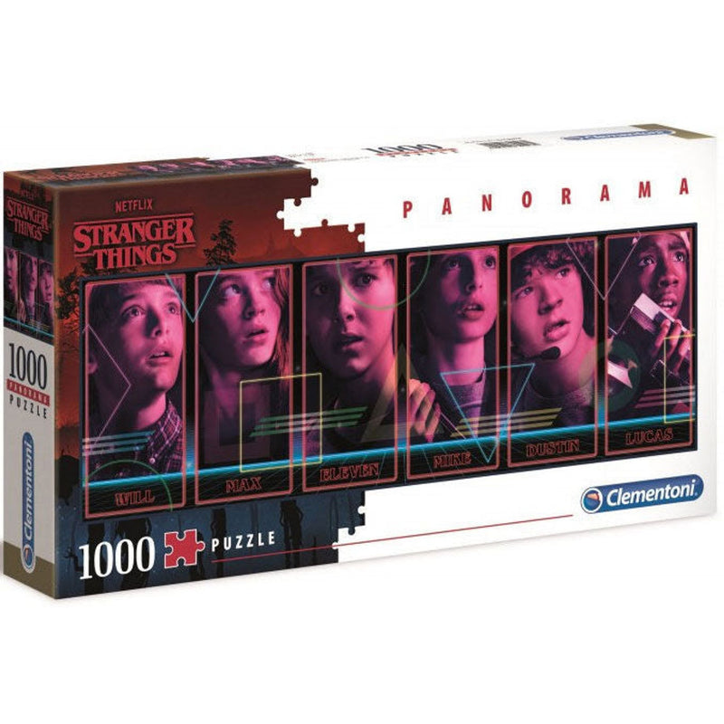 Stranger Things Panorama Puzzle 1000 Pieces - 40 x 21 x 6 CM