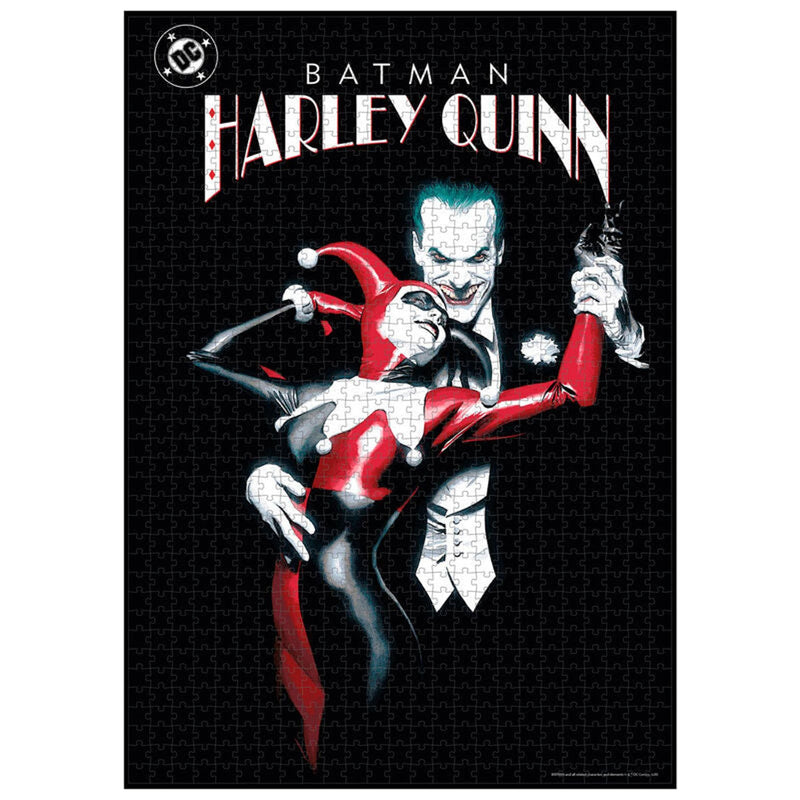 DC Comics Joker And Harley Quinn Puzzle Of 1000 Pieces - 48 x 68 CM