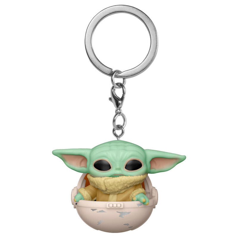 Pocket POP Keychain Star Wars The Mandalorian Yoda The Child - Version 2