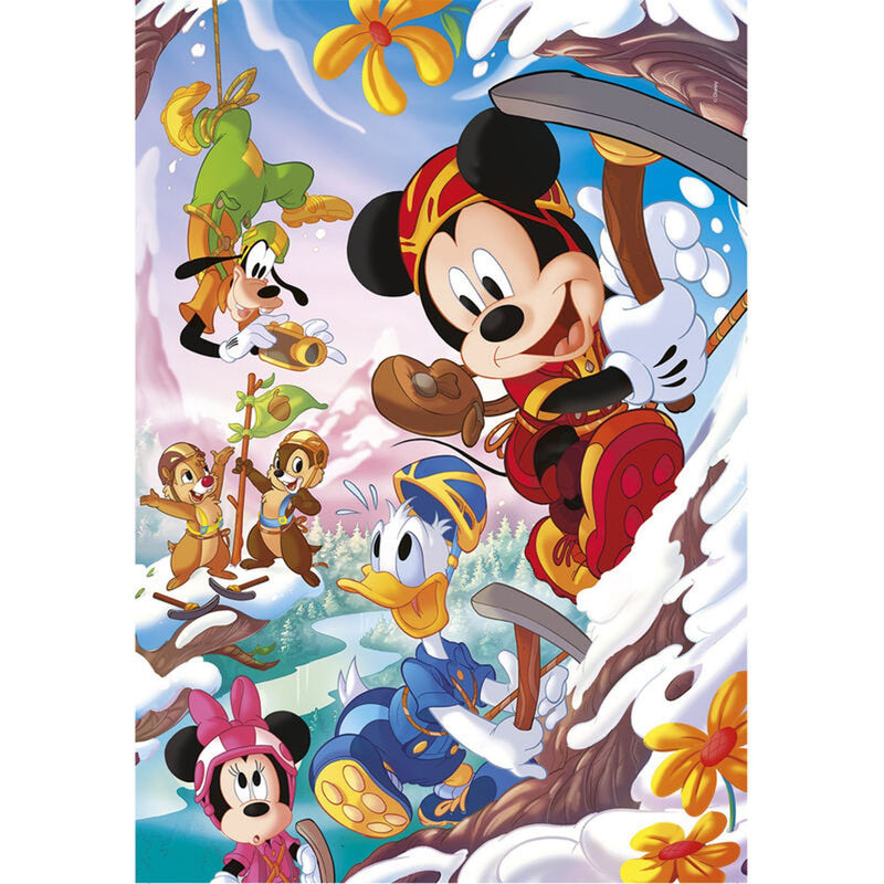 Disney Mickey And Friends Puzzle Of 3 x 48 Pieces - 34.3 x 24.3 x 3.5 CM