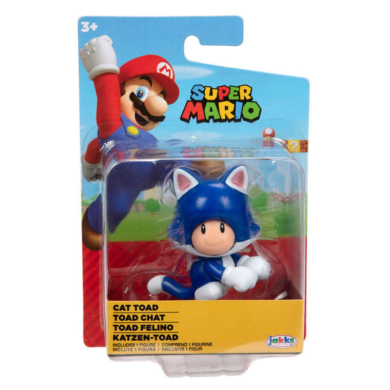 Nintendo Super Mario Cat Toad Figure - 6.5 CM