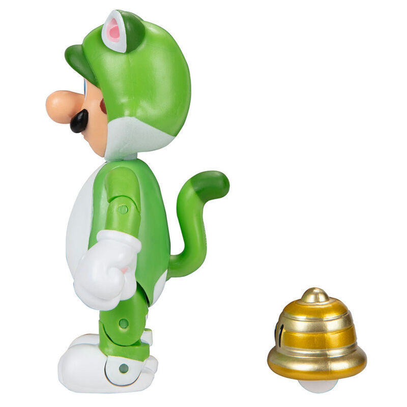 Nintendo Super Mario Cat Luigi Figure - Version 1 - 10 CM
