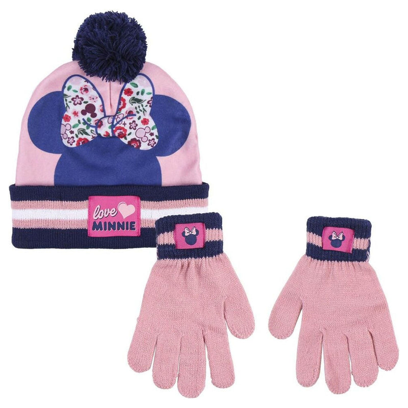 Disney Minnie Set Hat Gloves