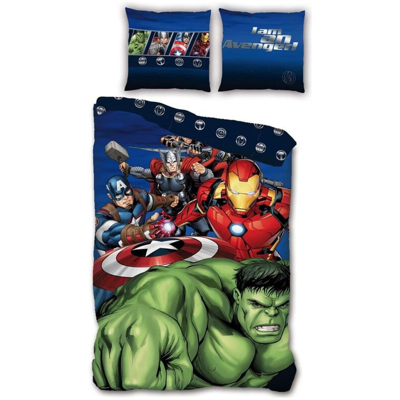 Avengers Microfibre Duvet Cover Bed - Version 4 - 90 CM