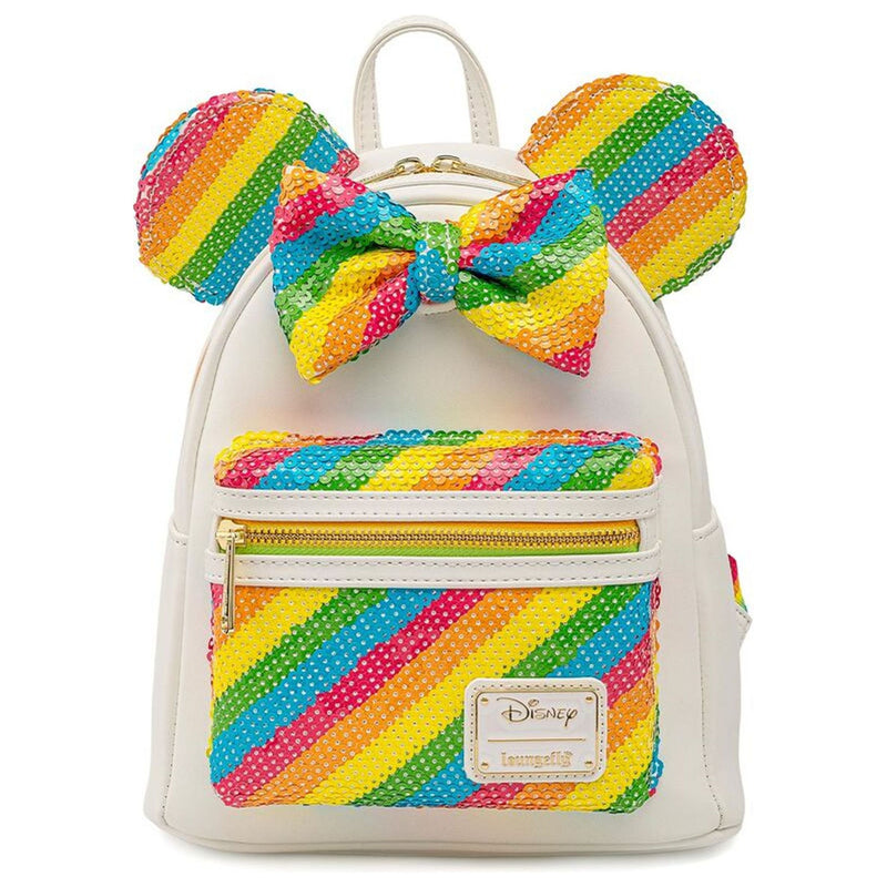 Disney Minnie Rainbow Backpack 26 CM