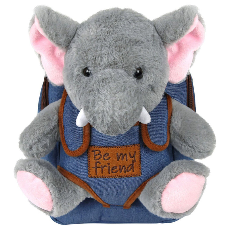 Elephant Allie Backpack With Plush Toy - 26 CM