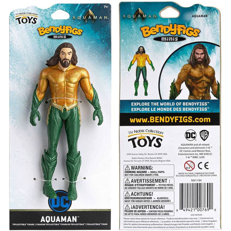 DC Comics Aquaman Bendyfigs Malleable Figure - 14 CM