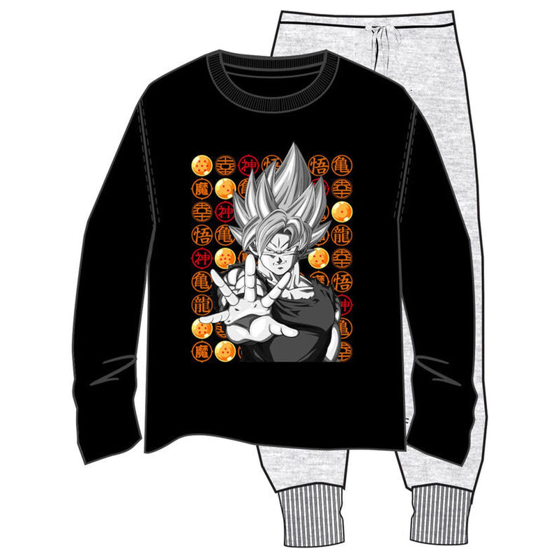 Dragon Ball Goku Kanjis Adult Pyjama