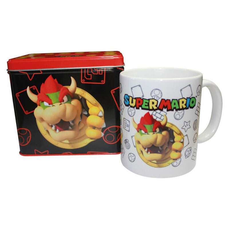 Super Mario Bros Bowser Mug + Money Box Set