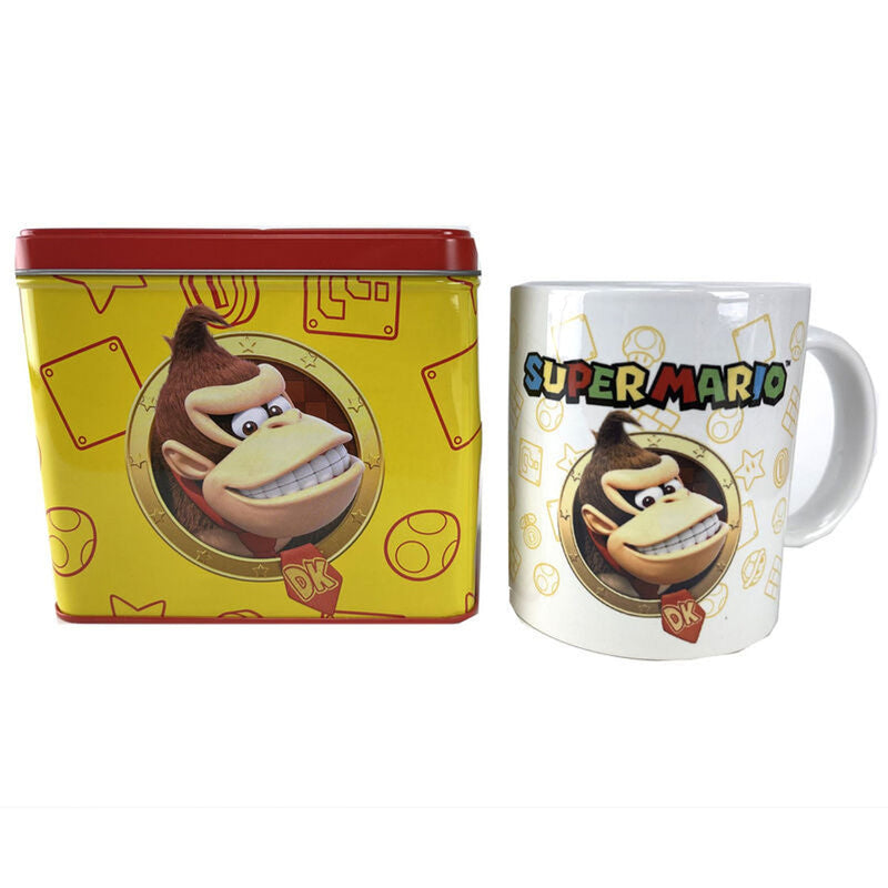 Super Mario Bros Donkey Kong Mug + Money Box Set