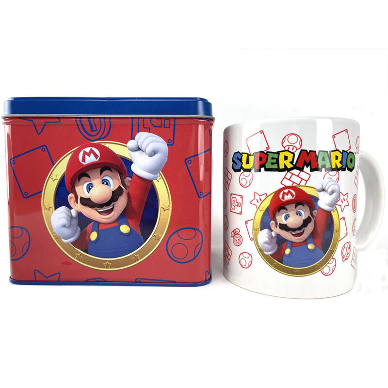 Super Mario Bros Mario Mug + Money Box Set