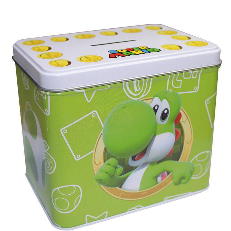 Super Mario Bros Yoshi Mug + Money Box Set