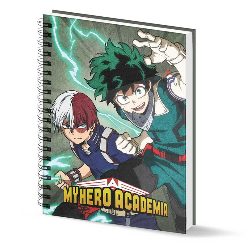 My Hero Academia Battle A5 Notebook - 21 x 16.5 x 1.6 CM