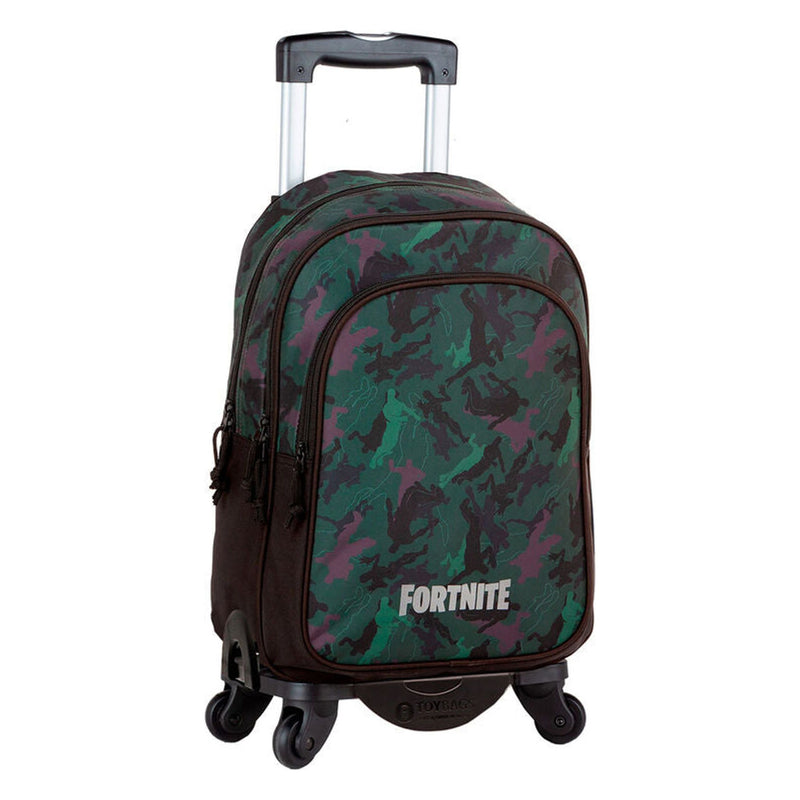 Fortnite Grafiti Backpack & Toy Bags Trolley - 42 CM