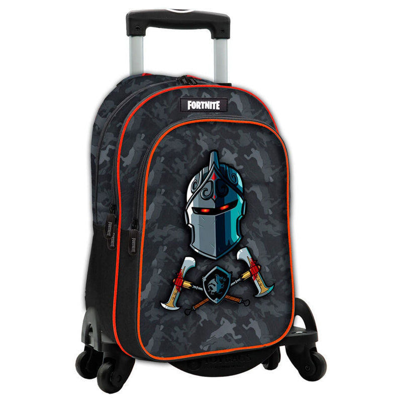 Fortnite Black Knight Backpack & Toy Bags Trolley - 42 CM