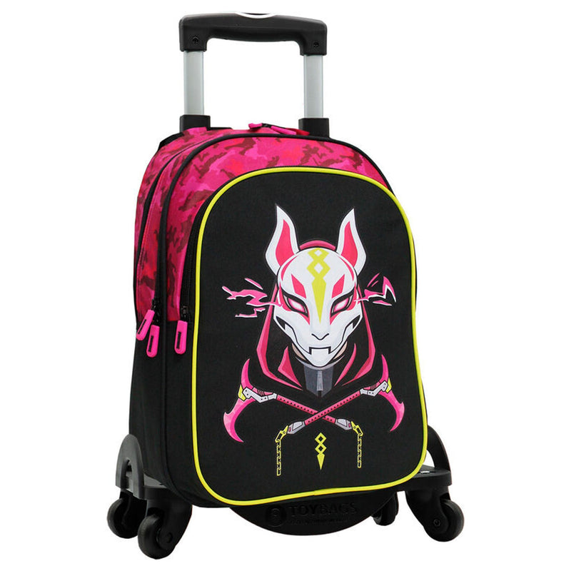 Fortnite Max Drift Backpack & Toy Bags Trolley - 42 CM