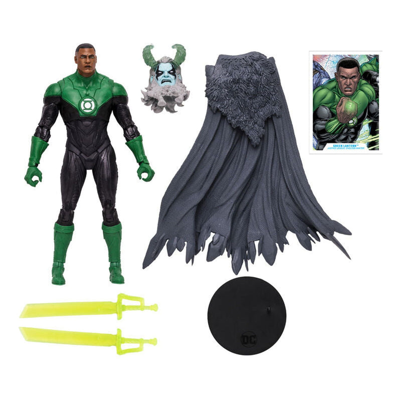 DC Comics Multiverse John Stewart Green Lantern Figure - 18 CM