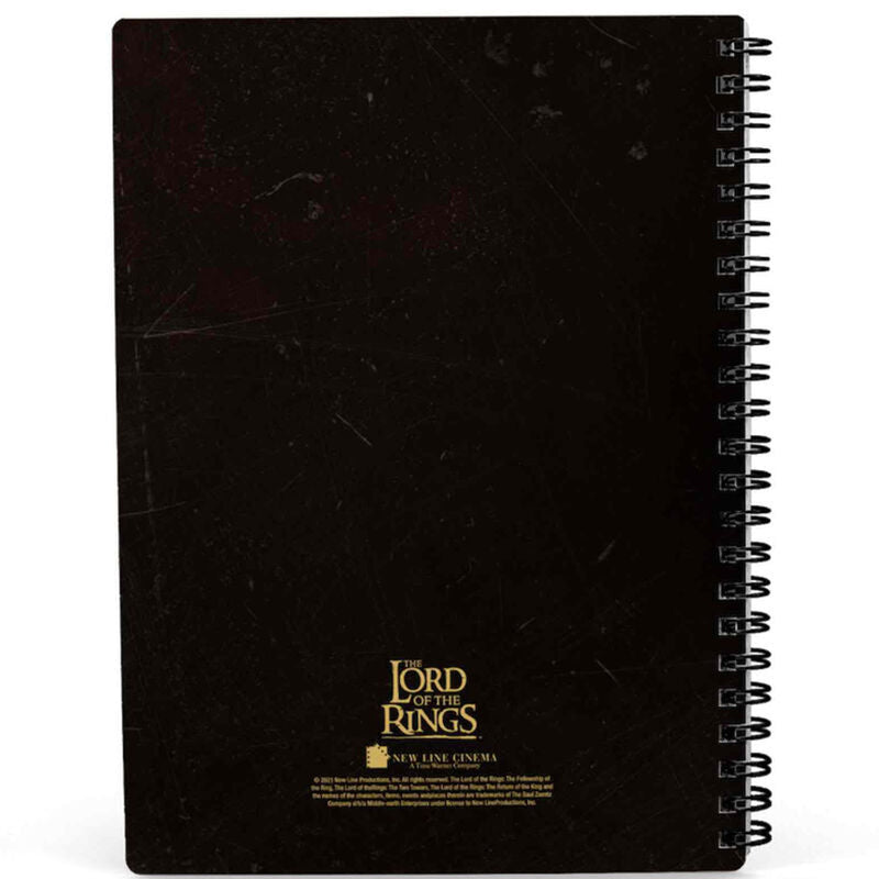 The Lord Of The Rings Aragorn 3D Notebook