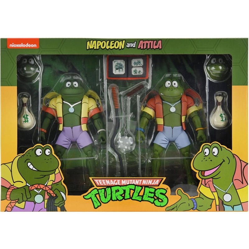 Teenage Mutant Ninja Turtles Napoleon And Atilla Pack 2 Figures - 18 CM