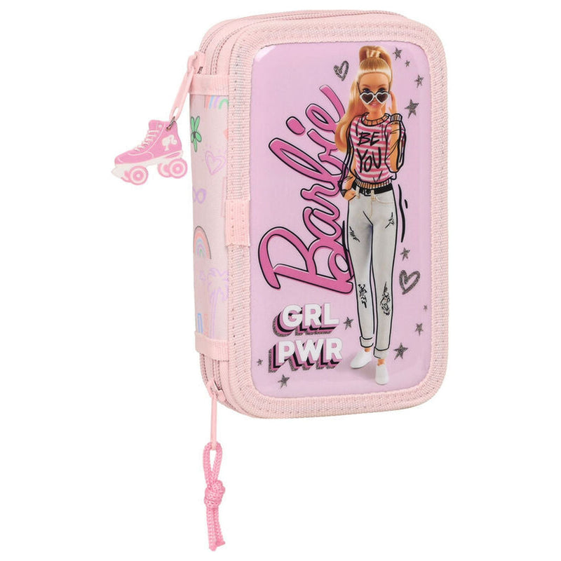 Barbie Sweet Double Pencil Case - Pack Of 28