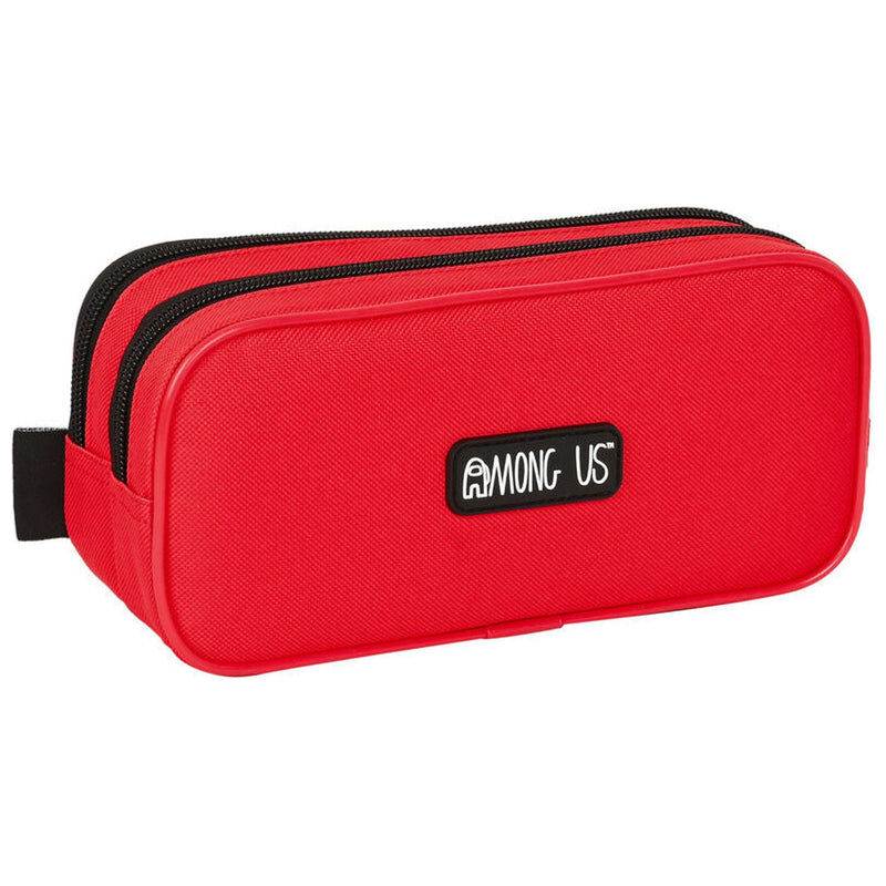 Among Us Red Double Pencil Case - 22 x 10 x 7 CM