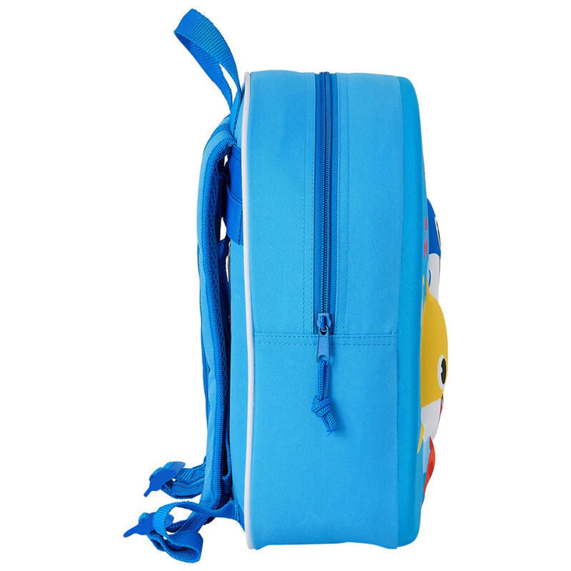 Baby Shark 3D Backpack - 27 x 32 x 10 CM