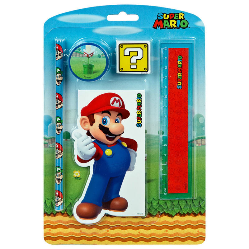 Super Mario Bros Stationery Set Pack