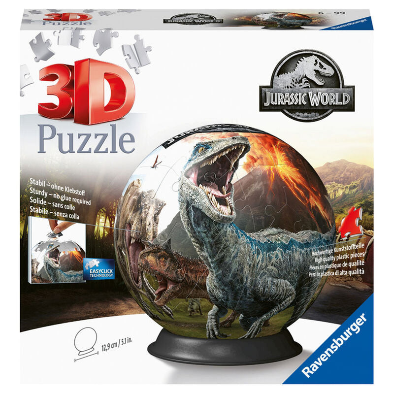 Jurassic World 3D Puzzle Of 72 Pieces - 13 CM