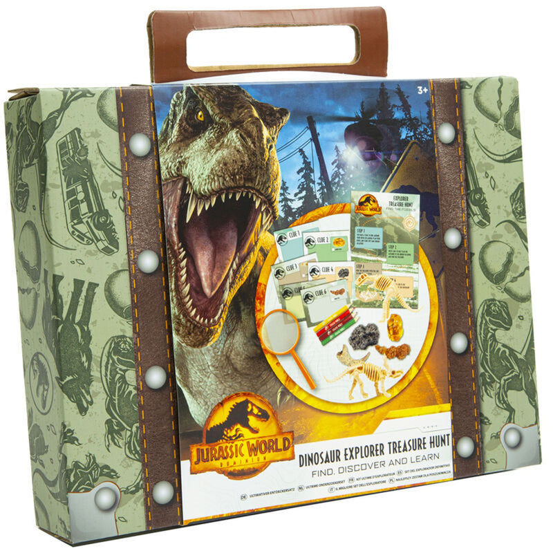 Jurassic World Dinosaur Explorer Treasure Hunt - 21 x 27 x 5 CM