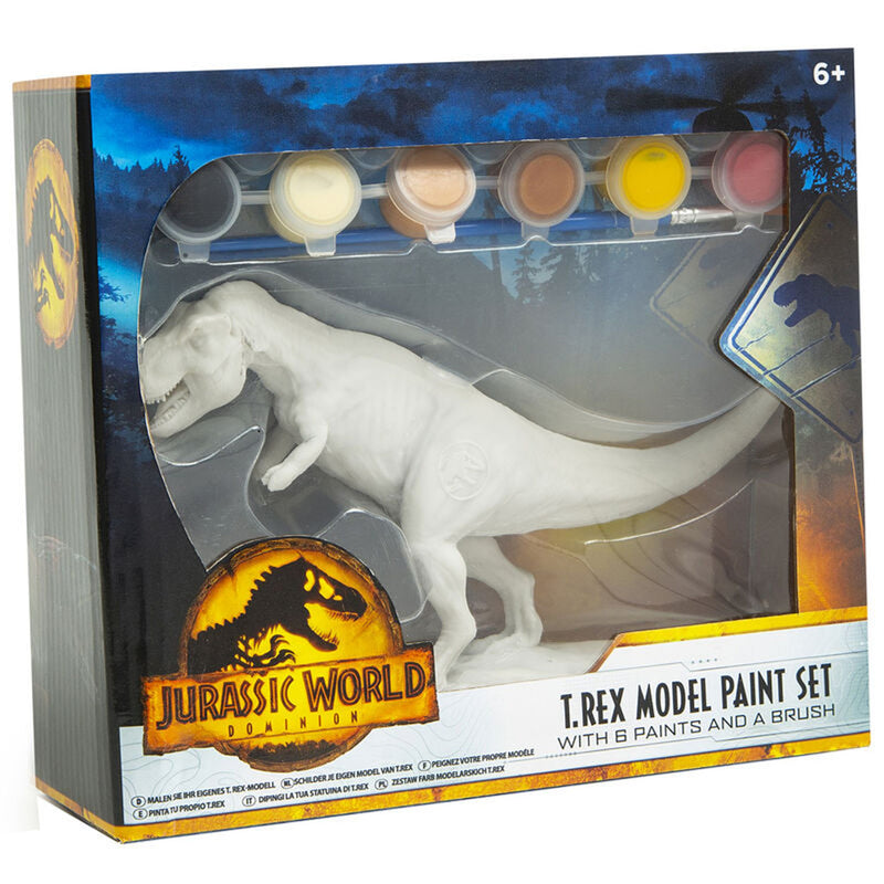Jurassic World T-Rex Model Paint Set - 26 x 14 x 6.5 CM