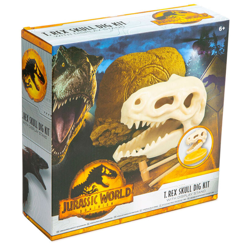 Jurassic World T-Rex Skull Excavation Kit - 25 x 25 x 8 CM