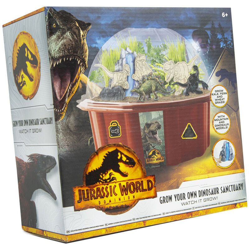 Jurassic World Grow Your Dinosaur Park - 24.5 x 24.5 x 12.5 CM