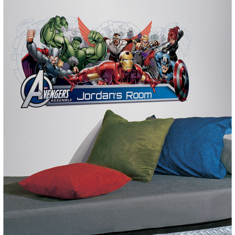 Marvel Avengers Alphabet Decorative Vinyl