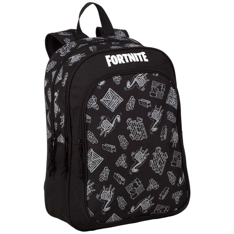 Fortnite Dark Black Backpack - 42 CM