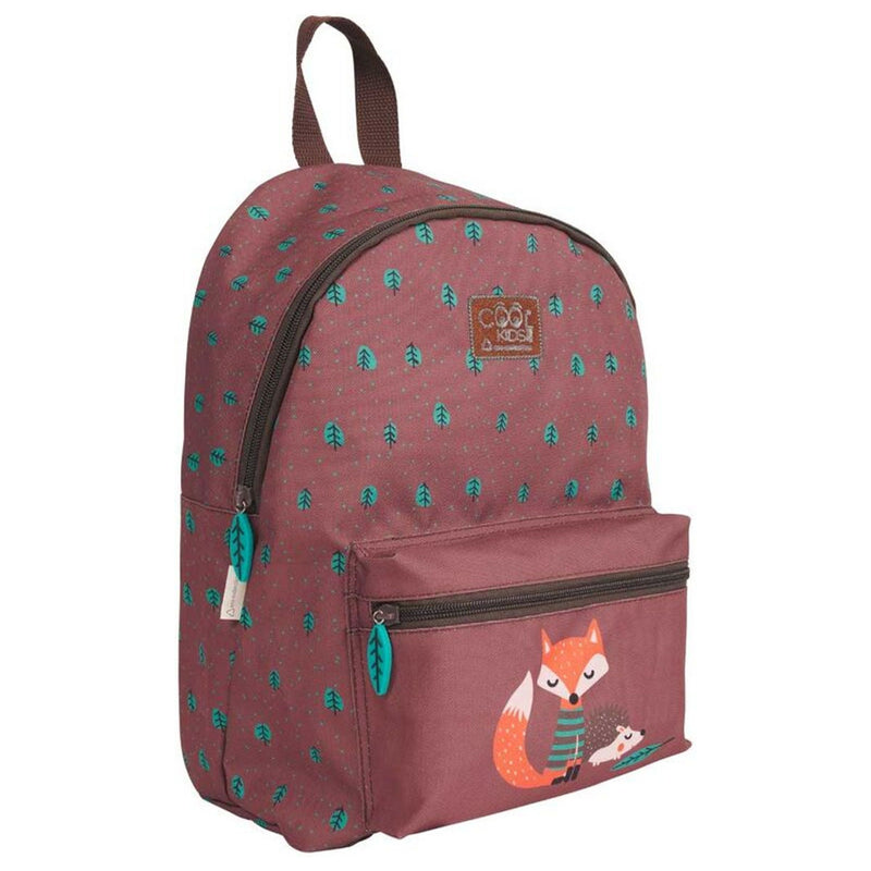 Fox And Hedgehog Backpack - 36 CM